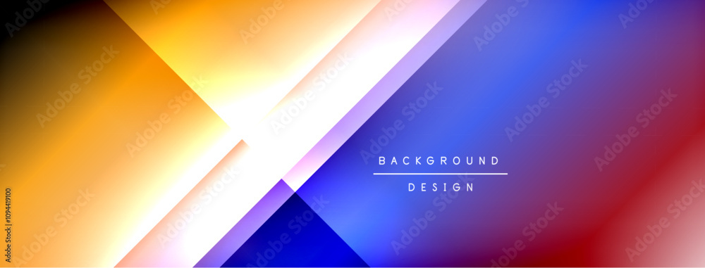 Dynamic shadow lines with gradient colors geometric background Dynamic shadow lines with gradient colors geometric background