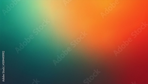 Abstract background, Xanthic and Xanthous gradient background with light leak and grainy texture.