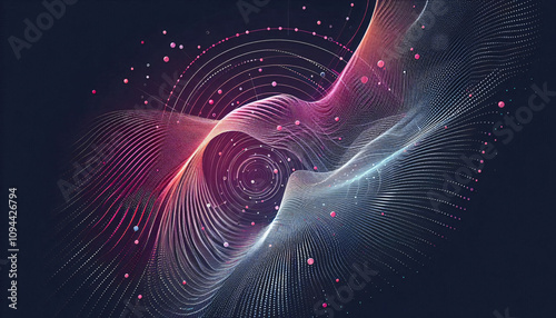 visualization of fractal realms. digital art.