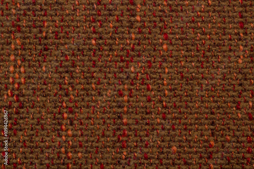 Boucle suiting fabric background texture.