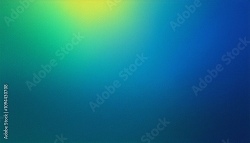 Abstract background, Tropical rain forest and True blue gradient background with light leak and grainy texture.