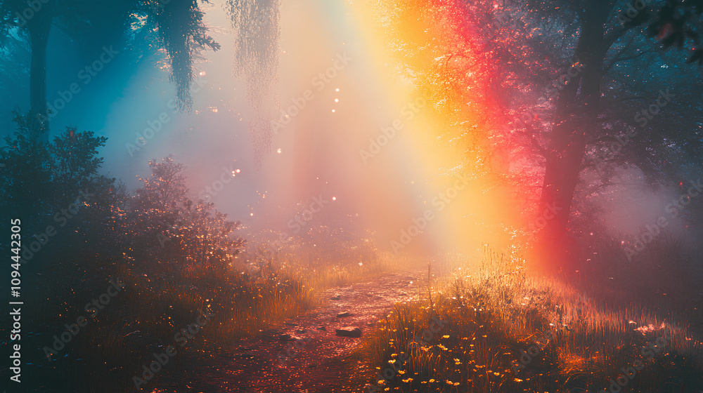 Rainbow Light Leaks Textures Rainbow Light Leaks Textures