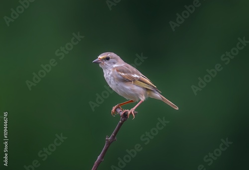 robin on a branch photo