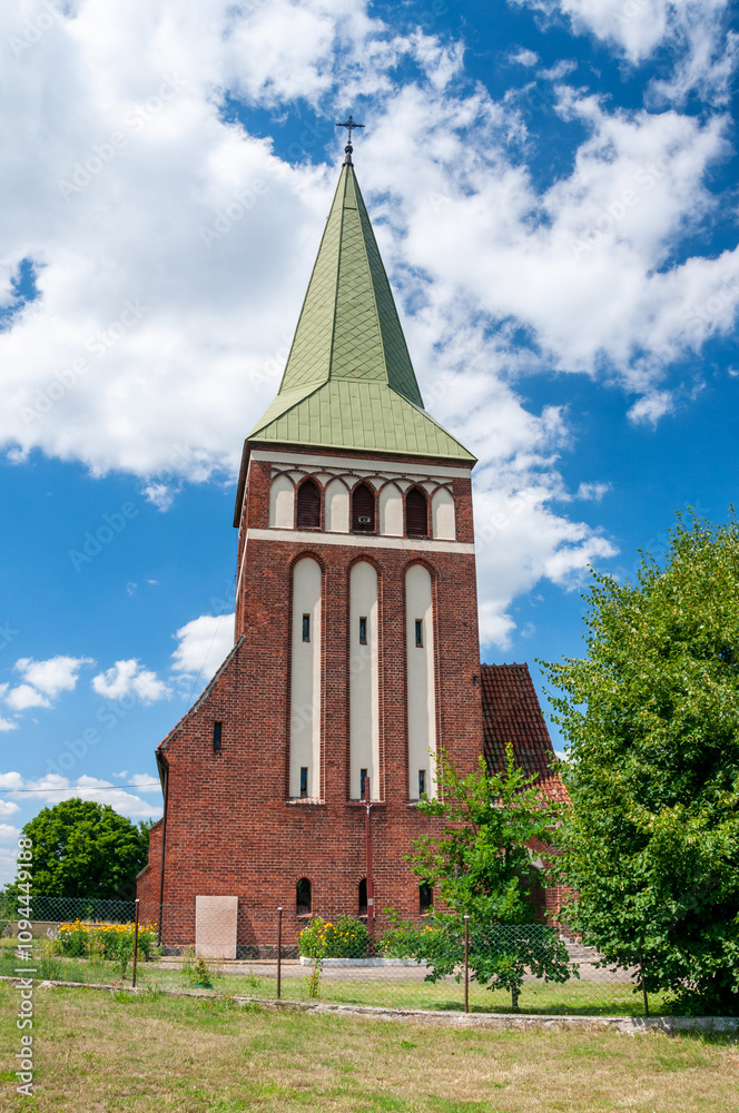 Church of St. Anthony in Sarnowo, Warmian-Masurian Voivodeship, Poland Church of St. Anthony in Sarnowo, Warmian-Masurian Voivodeship, Poland