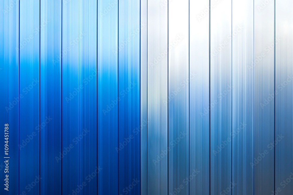 A gradient of blue and silver vertical lines creating an abstract, modern aesthetic. A gradient of blue and silver vertical lines creating an abstract, modern aesthetic.