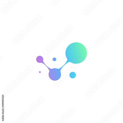 bio splash, pharma, clinic logo, abstract water, floral neuron logo plasma V balace vector. abstract, biotech atom, molecule, nano, sparkling water.