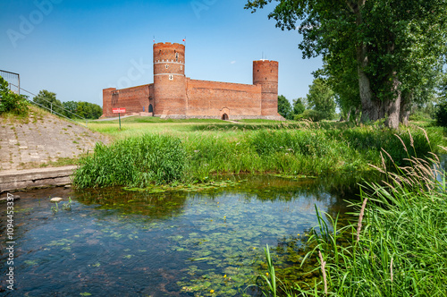 Castle of the Masovian Dukes. The castle was built in the fourteenth or fifteenth century by the Masovian Duke Siemowit III. The castle is located in Ciechanow, Masovian voivodeship, in Poland photo