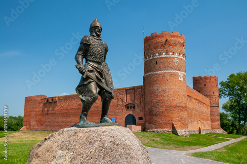 Castle of the Masovian Dukes. The castle was built in the fourteenth or fifteenth century by the Masovian Duke Siemowit III. The castle is located in Ciechanow, Masovian voivodeship, in Poland photo