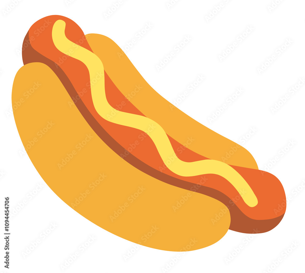 hot dog illustration hot dog illustration