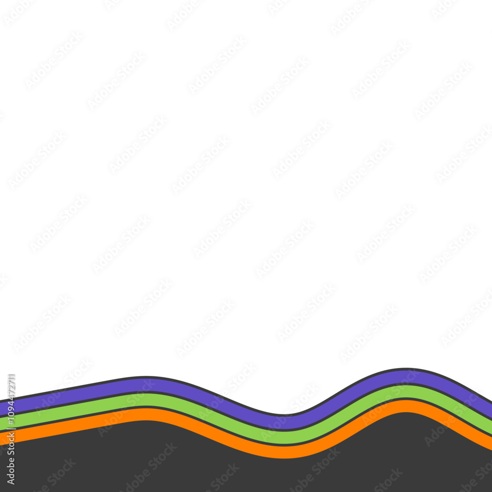 Retro Footer Shape Retro Footer Shape