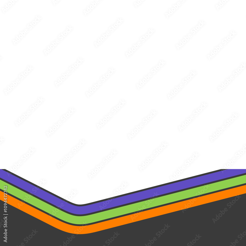 Retro Footer Shape Retro Footer Shape