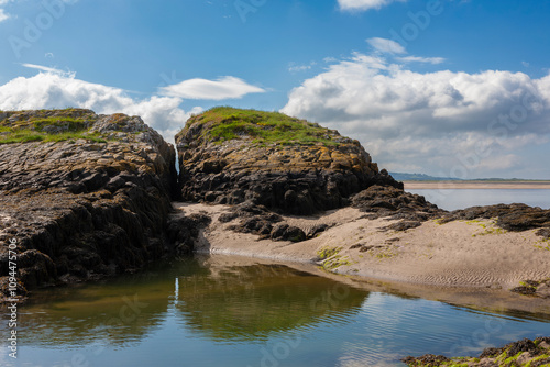 Carreg Wen Beach, Porthmadog, Gwynedd, North Wales