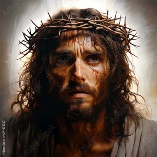 jesus christ crown of thorns photo