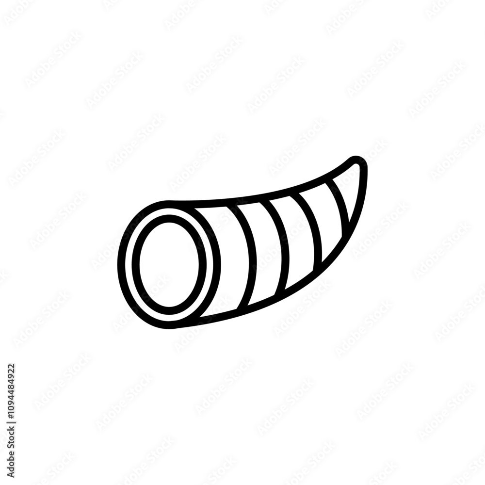cornucopia icon Black and white outline vector cornucopia icon Black and white outline vector