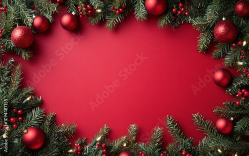 red christmas background 