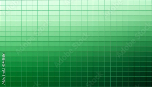 green background with squares