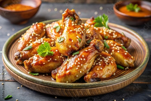 Honey Mustard Chicken Wings