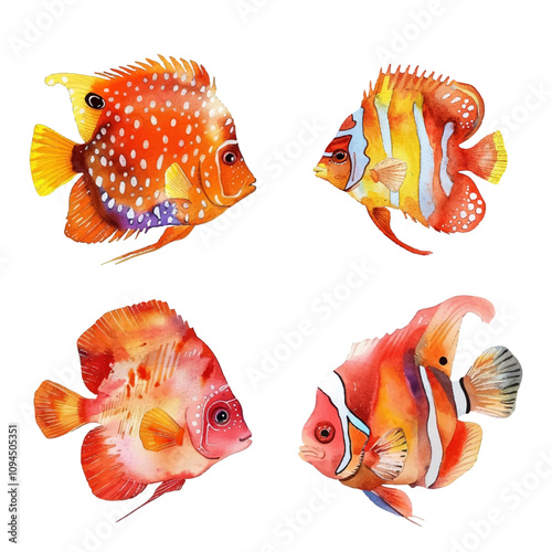 set of fish