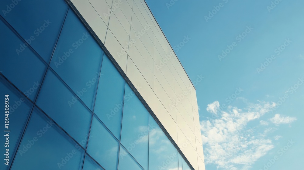 Large billboard advertisement mockup on a modern buildings exterior for showcasing outdoor campaigns Large billboard advertisement mockup on a modern buildings exterior for showcasing outdoor campaigns