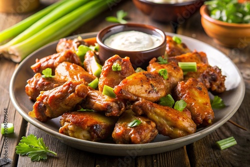 Honey-Glazed Chicken Wings