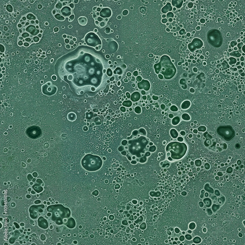 Generated image of detailed amoeba texture, viewed from directly above.