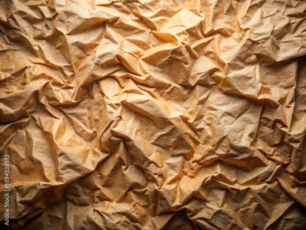 Crumpled Paper Background for Product Photography: Versatile Textured Surface Perfect for Branding, Advertising, and Creative Displays in Various Industries and Applications Crumpled Paper Background for Product Photography: Versatile Textured Surface Perfect for Branding, Advertising, and Creative Displays in Various Industries and Applications