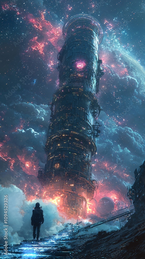 proterozoic space station, golem follicle, nocturnal cylinder, proterozoic space station, golem follicle, nocturnal cylinder,