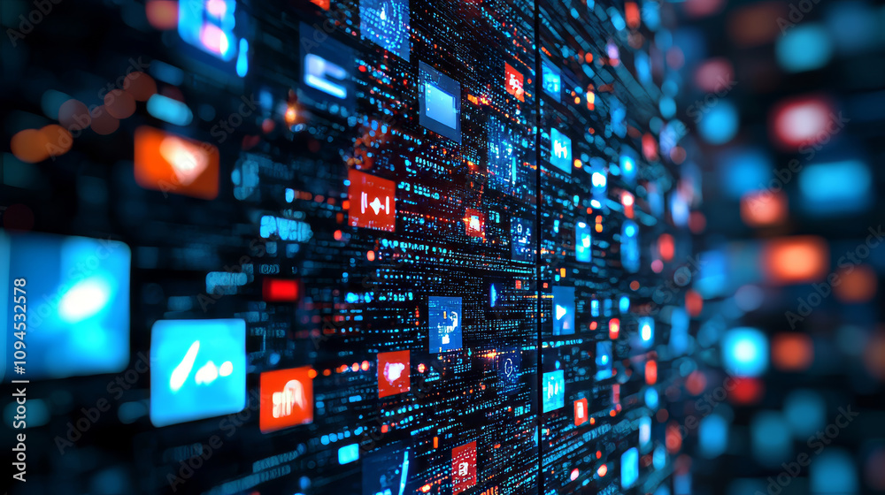 You can use your smartphone to control the smart TV. It sends and receives information wirelessly. You can use your smartphone to control the smart TV. It sends and receives information wirelessly.