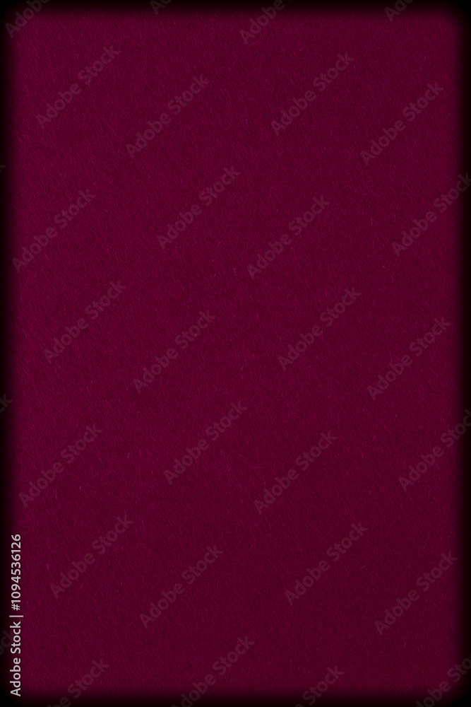 Fototapeta premium dark maroon cardboard with rounded corners against black background