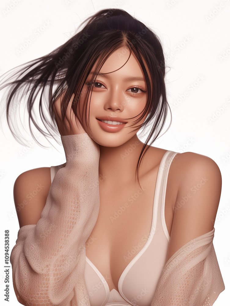 Fototapeta premium Artistic Portraits of Elegant Women 
