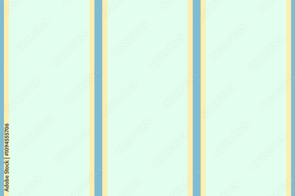 Iee vector background lines, periodic vertical seamless texture. Acratched textile stripe fabric pattern in yellow and light colors.
