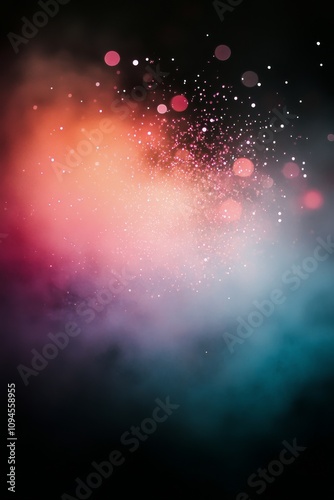 Colorful fireworks illuminate the night sky during a celebration event