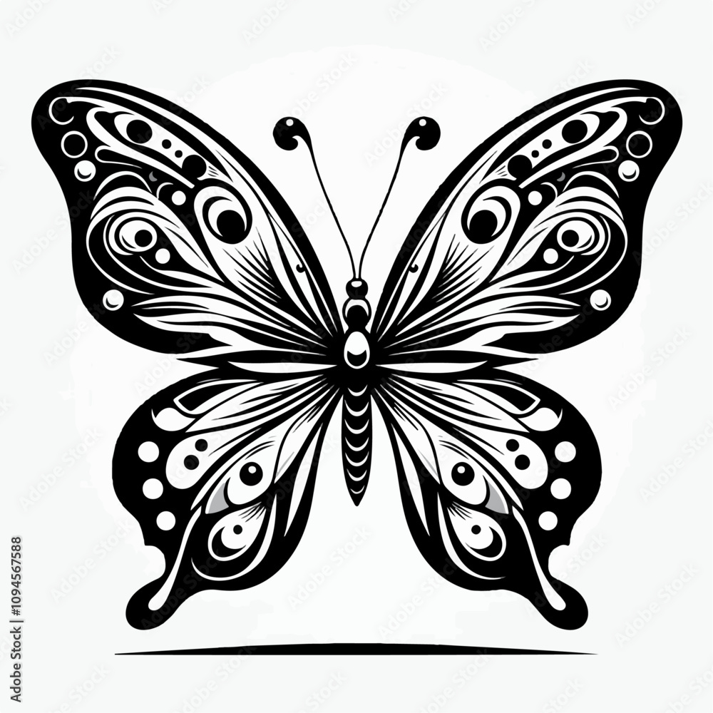 black and white butterfly black and white butterfly