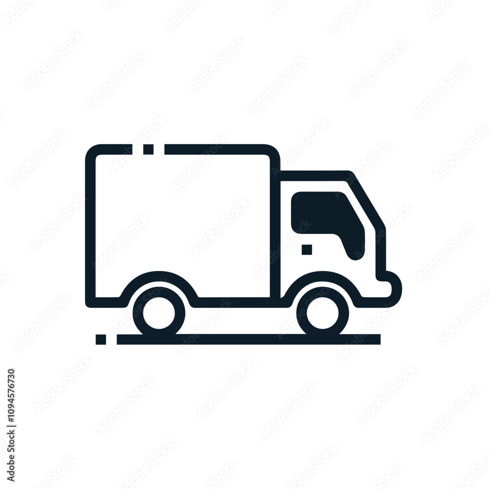 Truck icon symbol vector image illustration Truck icon symbol vector image illustration