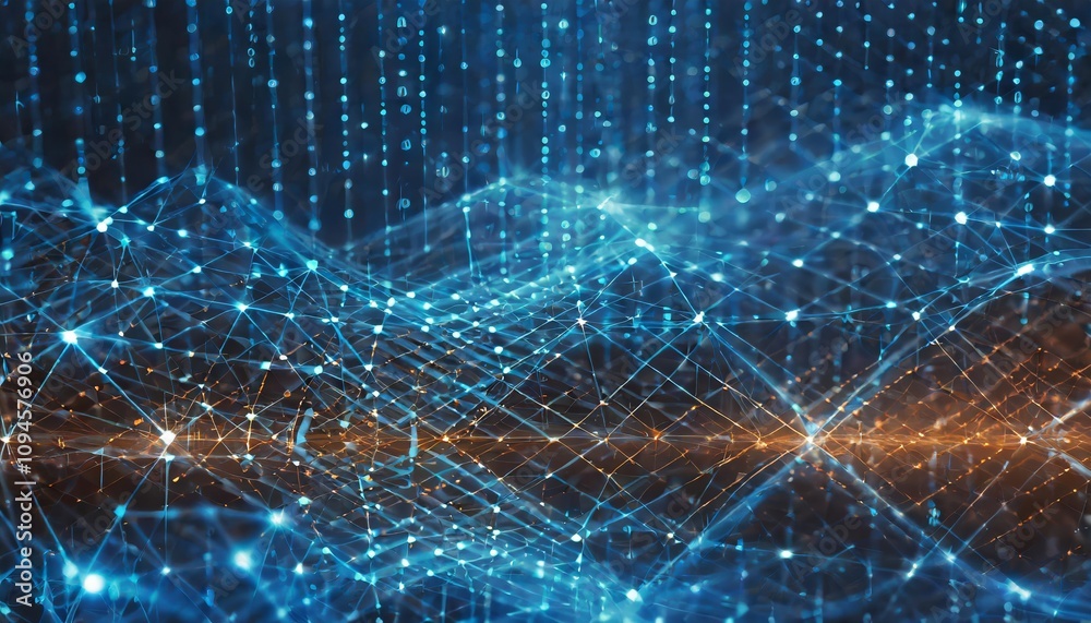 Abstract digital data background featuring network connectivity concepts, futuristic design elements, and technological aesthetics ideal for showcasing digital and network abilities. Abstract digital data background featuring network connectivity concepts, futuristic design elements, and technological aesthetics ideal for showcasing digital and network abilities.