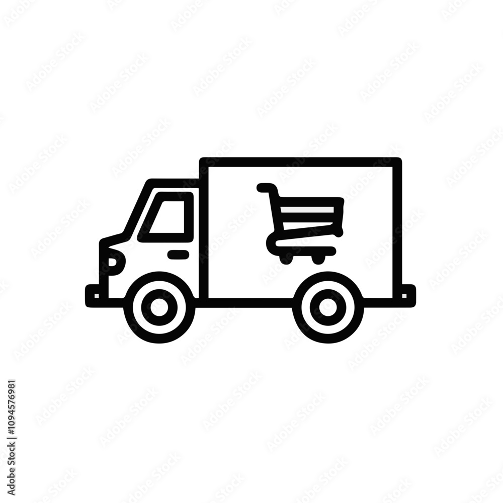 Truck icon symbol vector image illustration Truck icon symbol vector image illustration
