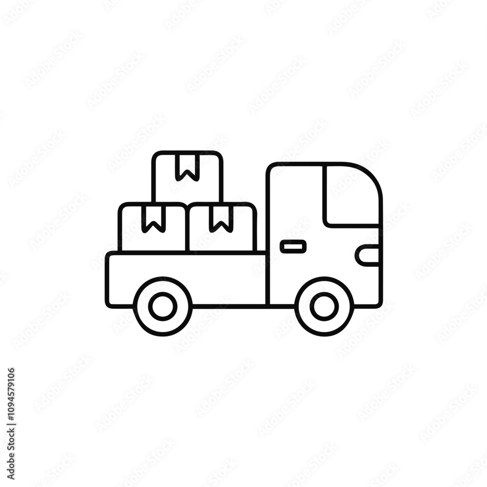 Truck icon symbol vector image illustration
Truck icon symbol vector image illustration