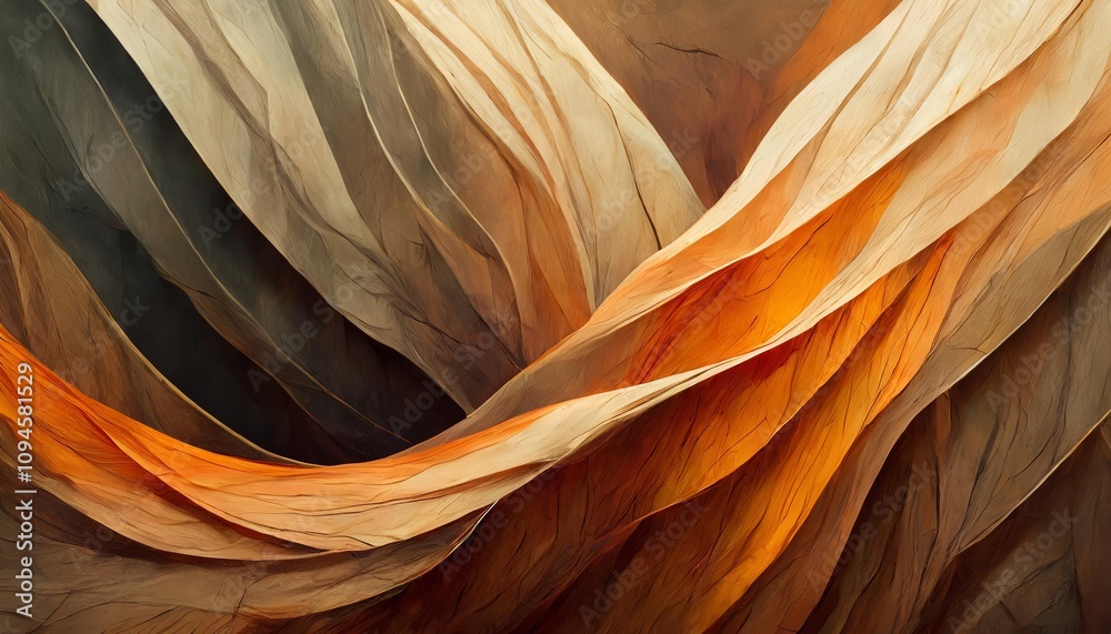 Panoramic Wallpaper Featuring Abstract Organic Lines with Fluid Shapes and Seamless Curves in Contemporary Design Aesthetic, Perfect for Modern Interiors and Digital Background Applications Panoramic Wallpaper Featuring Abstract Organic Lines with Fluid Shapes and Seamless Curves in Contemporary Design Aesthetic, Perfect for Modern Interiors and Digital Background Applications