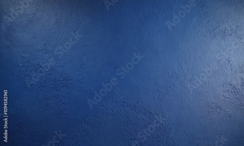 Abstract grunge decorative relief navy blue stucco wall texture