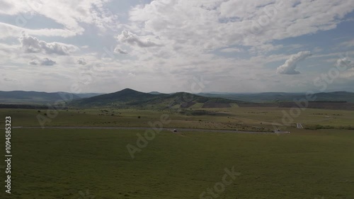 landscape with clouds