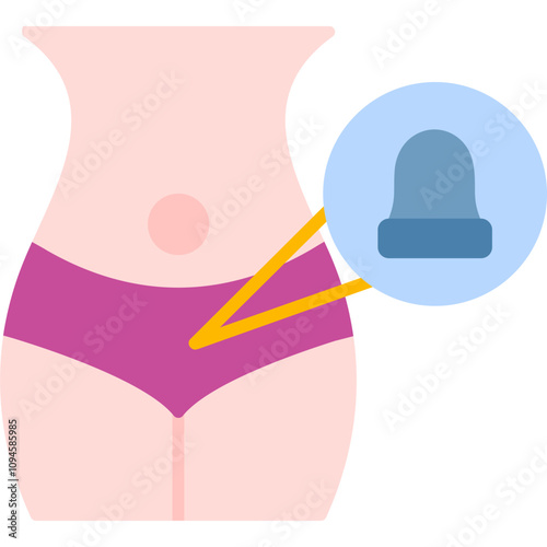 Cervical Cap Icon