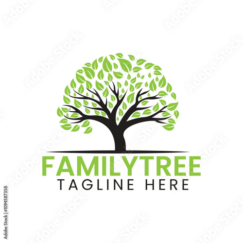 Family tree logo