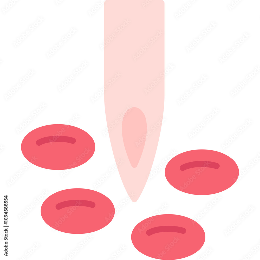 Fototapeta premium Bloodborne Pathogen Icon