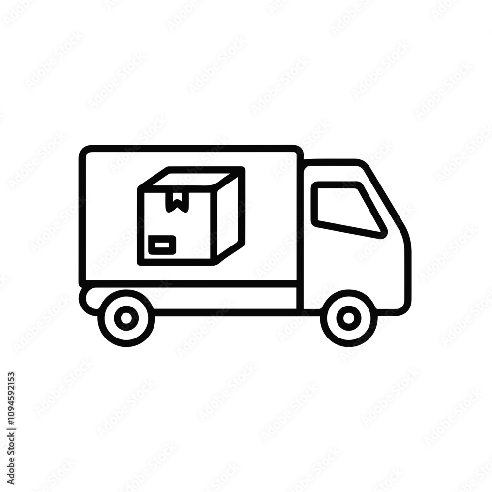 Truck icon symbol vector illustration
Truck icon symbol vector illustration