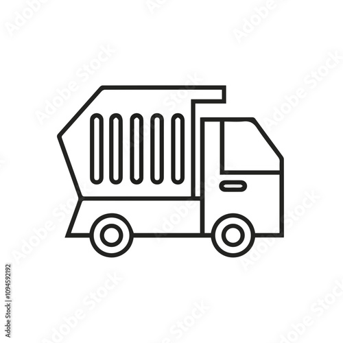 Truck icon symbol vector illustration 