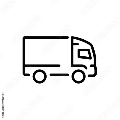 Truck icon symbol vector illustration 