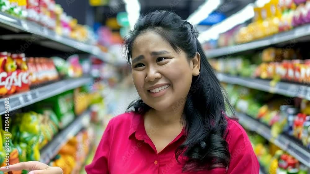 woman shopping in supermarket woman shopping in supermarket