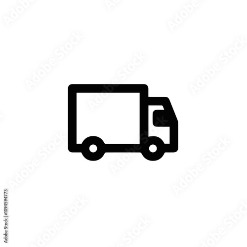 Truck icon symbol vector illustration 