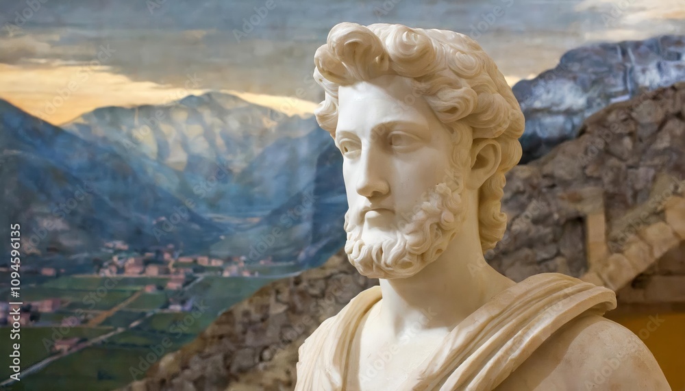 A Timeless Masterpiece of Ancient Greek Sculpture Depicting a Male Figure, Celebrating the Beauty, Precision, and Craftsmanship of Classical Art from Antiquity. wiÄ™cej treÅ›ci