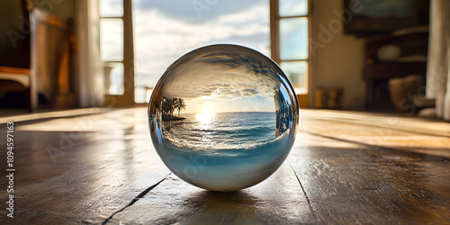  Nature Reflected in a Crystal Sphere
